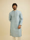 Manyavar Green Printed Kurta Pajama Set