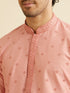 Manyavar Dusty Pink Buta Embroidered Kurta Set