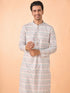 Manyavar Elegant Warm Cream Kurta Pajama
