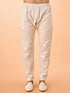 Manyavar Elegant Warm Cream Kurta Pajama