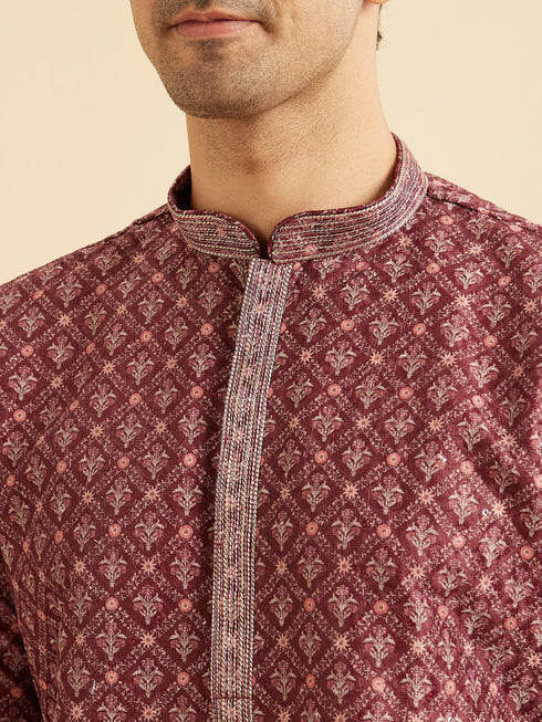 Manyavar Rustic Splendour Kurta Pajama