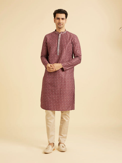 Manyavar Rustic Splendour Kurta Pajama