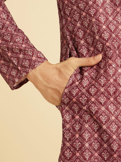 Manyavar Rustic Splendour Kurta Pajama