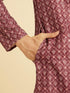 Manyavar Rustic Splendour Kurta Pajama