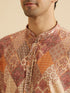 Manyavar Fawn Splendor Kurta Pajama