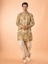 Manyavar Emerald Elegance Kurta Patiala