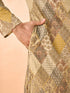 Manyavar Emerald Elegance Kurta Patiala