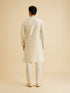 Manyavar Cream Elegance Kurta Pajama