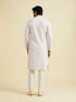 Manyavar Festive Pink Cotton Kurta Pajama