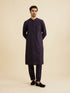 Manyavar Indigo Blue Sequinned Kurta Set