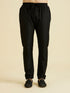 Manyavar Elegant Black Kurta Pajama