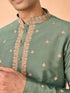 Manyavar Emerald Delight Kurta Pajama