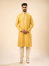 Manyavar Sun Kissed Mustard Kurta Pajama