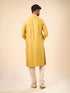 Manyavar Sun Kissed Mustard Kurta Pajama