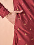 Manyavar Rust Radiance Kurta Pajama