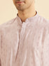 Manyavar Lilac Elegance Kurta Pajama