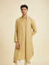 Manyavar Fawn Elegance Kurta Pajama with Dupatta