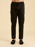 Manyavar Elegant Black Kurta Pajama Ensemble