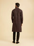 Manyavar Elegant Black Kurta Pajama Ensemble