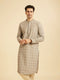 Manyavar Olive Green Exquisite Kurta Pajama