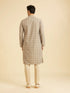 Manyavar Olive Green Exquisite Kurta Pajama