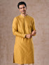 Manyavar Sunset Mustard Elegance Kurta Pajama
