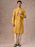 Manyavar Sunset Mustard Elegance Kurta Pajama