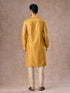 Manyavar Sunset Mustard Elegance Kurta Pajama