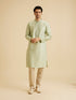 Manyavar Radiant Green Festivity Kurta Pajama