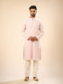 Manyavar Dusty Pink Elegance Kurta Pajama