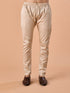 Manyavar Beige Brocade Kurta Pajama