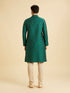 Manyavar Regal Teal Green Kurta Pajama