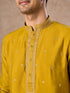 Manyavar Mehndi Green Graceful Kurta Pajama Dupatta Set
