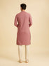 Manyavar Dusty Pink Elegance Kurta Pajama