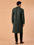 Manyavar Emerald Radiance Kurta Pajama