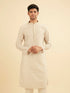 Manyavar Emerald Hue Traditional Kurta Pajama Set