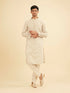 Manyavar Emerald Hue Traditional Kurta Pajama Set