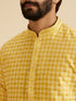 Manyavar Mustard Elegance Kurta Pajama