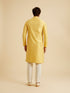 Manyavar Mustard Elegance Kurta Pajama