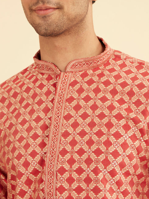 Manyavar Rustic Elegance Kurta Pajama