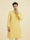 Manyavar Radiant Yellow Kurta Pajama