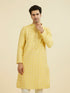 Manyavar Radiant Yellow Kurta Pajama