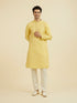 Manyavar Radiant Yellow Kurta Pajama