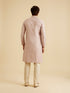 Manyavar Dusty Pink Brocade Elegance Kurta Pajama