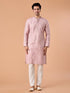 Manyavar Dusty Pink Elegance Kurta Pajama