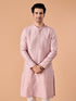 Manyavar Dusty Pink Elegance Kurta Pajama