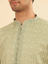 Manyavar Elegant Light Mid Green Kurta Pajama