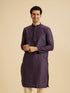 Manyavar Purple Splendour Kurta Pajama