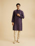 Manyavar Purple Splendour Kurta Pajama