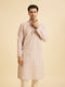 Manyavar Dusty Pink Festive Kurta Pajama